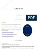 Oc 1.0 - GNU Octave