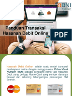 Panduan Transaksi Hasanah Debit Online