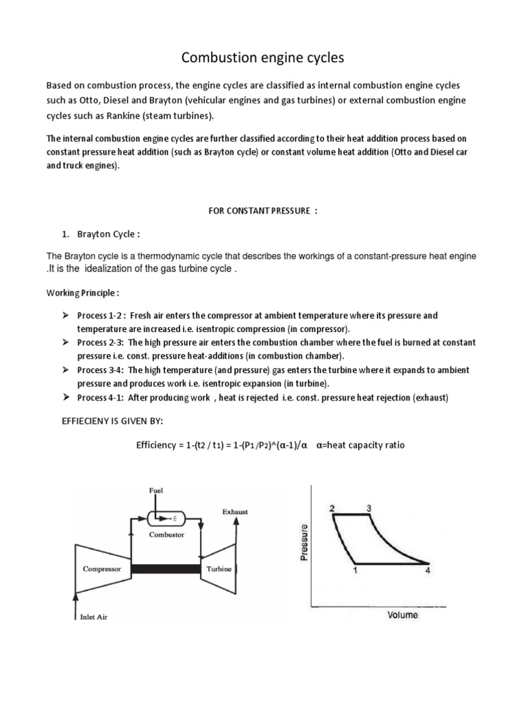 Heat Engines | PDF | Internal Combustion Engine | Diesel Engine