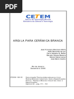 Cetem Argila Branca