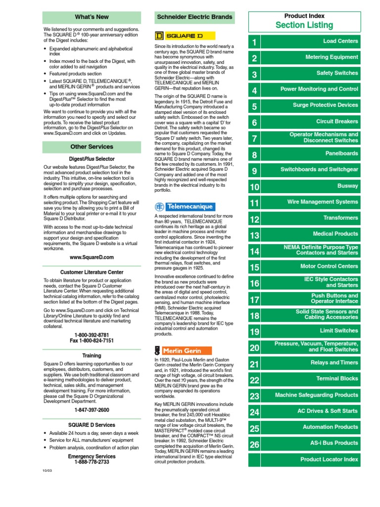 Protection and Control SwitchgearSchneider | PDF | Equipment ...
