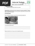 6basico - Guia Trabajo Ciencias - Semana 06