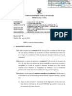 Resolucion Nuevas Elecciones Sindicato Andahuasi