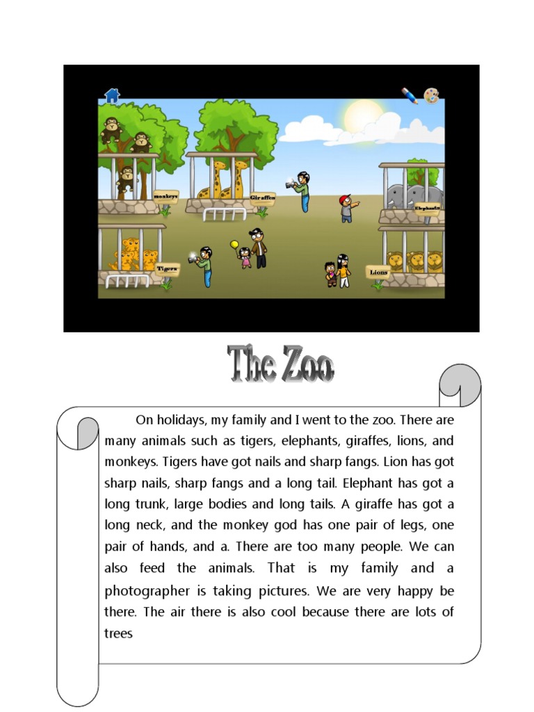 Family Day at the Zoo | PDF | Language Arts & Discipline