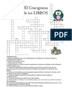 Crucigrama Literario