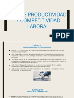 Ley de Productividad y Competitividad Laboral
