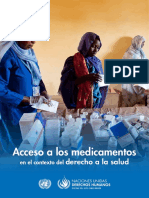 OHCHR, Acceso A Los Medicamentos, 2015
