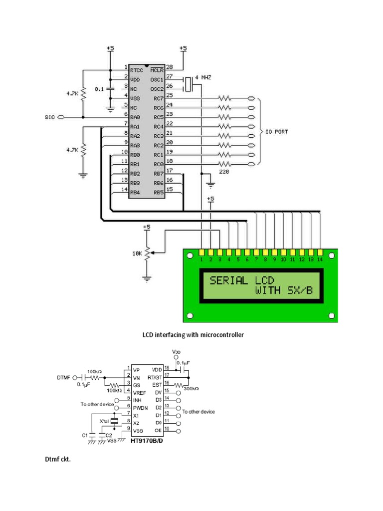 Microcontroller Circuit Projects Guide | PDF