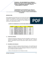 Informe Topografico - Manuel Arevalo II Etapa