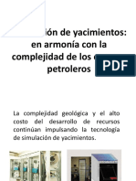 Unidad III Simulacion de Los Yacimientos en Armonia Con Los C. Petroleros