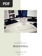 Answering Interview Questions With Ease