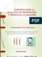 TEMA 5, Instrumentos de Presion y Temperatura.