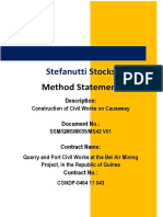 MS Constrution of Civils Causeway