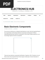 Basic Electronic Components and Test Equipment