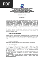 2018 Ed n19 Abertura Inscricoes Especializacao Semiarido