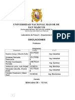 Informe de Laboratorio de Fisica II OSCILACIONES