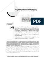 Educación Religiosa Escolar en Clave Liberadora: Elementos Constitutivos