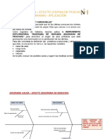 Diagrama Causa - Efecto (Diagrama de Ishikawa)