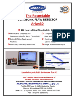 Arjun30 Ultrasonic Flaw Detector with 100 Hours Built-In Recorder