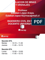 1° Clase Ventilación y Drenaje