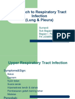 Approach To Respiratory Tract Infection (Lung & Pleura)
