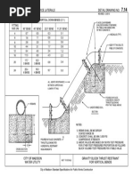Concrete Thrust Block Design Details | PDF | Concrete | Pipe (Fluid ...