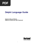 Del Phi Language Guide