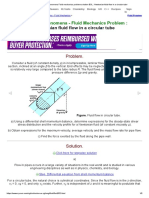 Transport Phenomena Fluid Mechanics Problem Solution BSL - Newtonian Fluid Flow in A Circular Tube