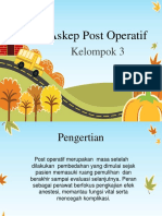 Askep Post Operatif: Kelompok 3