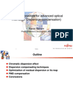 New Functionalities For Advanced Optical Interfaces (Dispersion Compensation)