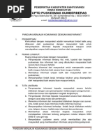 Contoh Panduan Menjalin Komunikasi Dengan Masyarakat