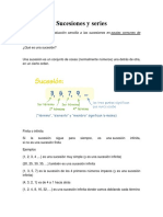 Introducción a las sucesiones y series numéricas