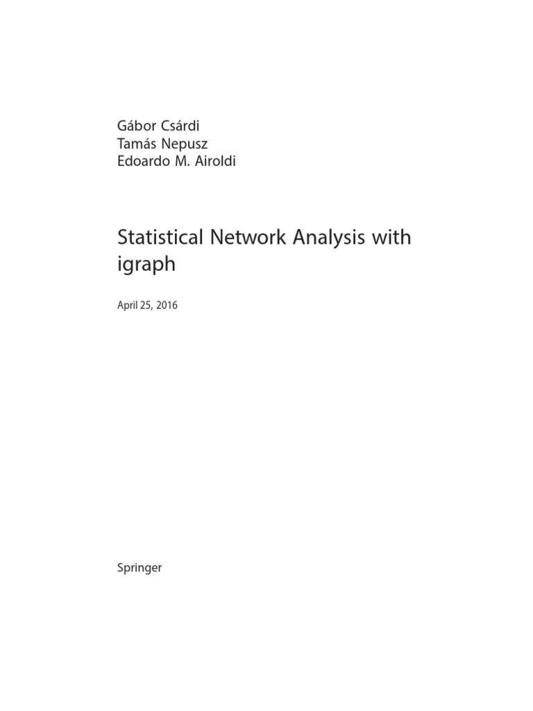 BookDraft CsardiNepuszAiroldi2016 | PDF