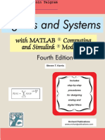 Signals Aand Ssystems: With M Matlab Computing and Ssimulink Modeling