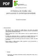 A História Do Violão