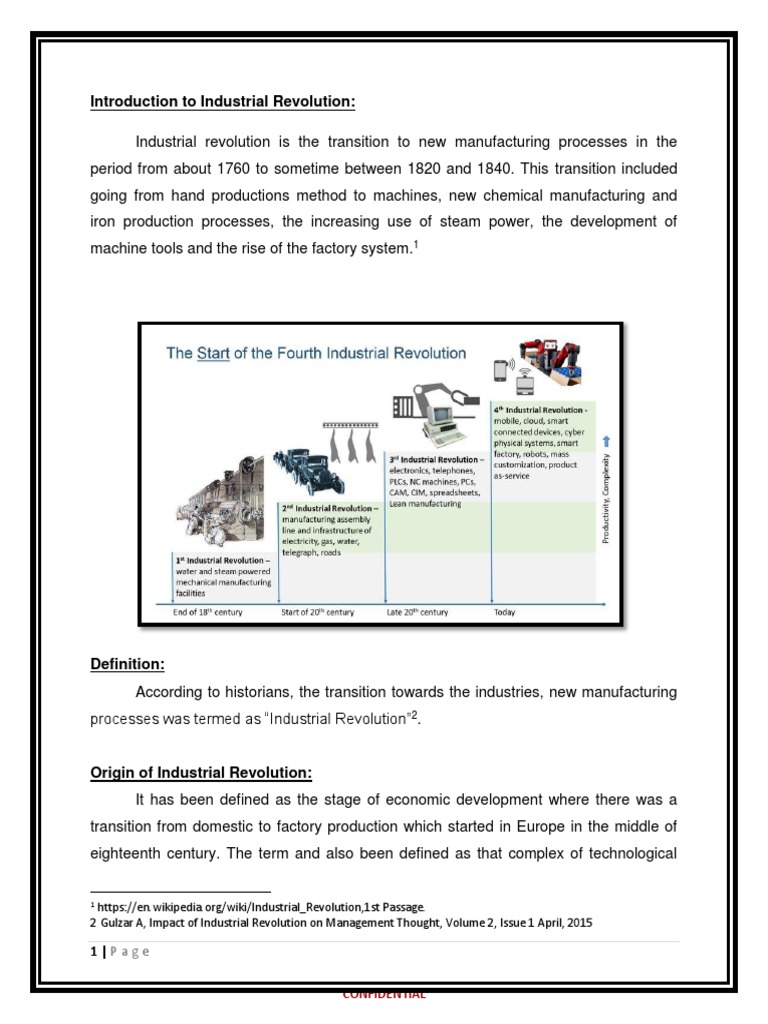 Industrial Revolution Latest | PDF | Industrial Revolution | Industries