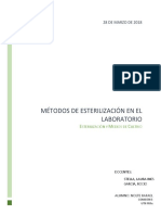 Informe Trabajo Practico #1 - Esterilizacion y Medios de Cultivo