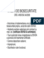 Masuri de Biosecuritate