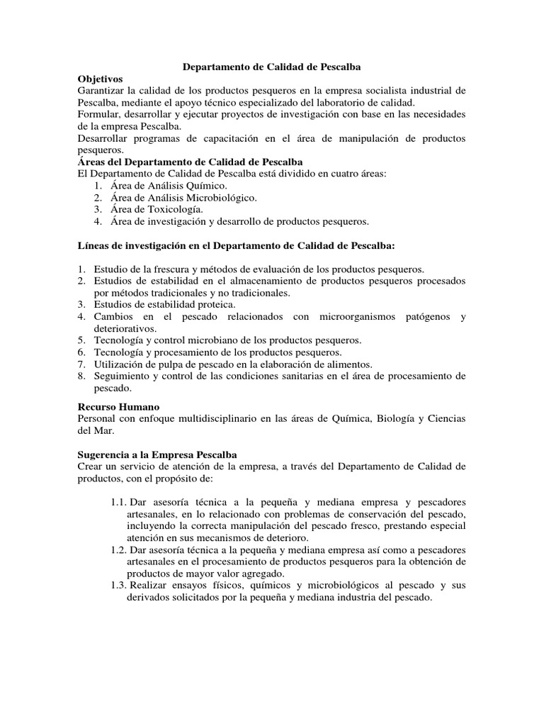 Pescalba Planta | PDF
