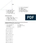 Multiplicación Algebraica