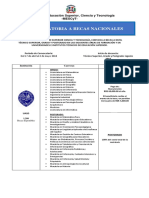 Convocatoria A Becas Nacionales MESCYT 2018