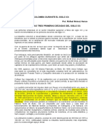 La Industria en Colombia Durante El Siglo Xx 