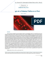 Artículo Epidemiología de La Diabetes en El Perú PDF