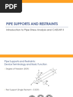 Pipe Support Design Guidelines | PDF | Pipe (Fluid Conveyance) | Corrosion