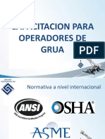 Capacitación de Operador de Grúas