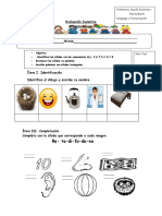 Prueba Primero Básico Unidad 2