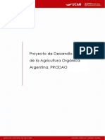 Proyecto de Desarrollo de La Agricultura Orgánica Argentina (PRODAO)