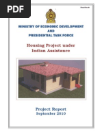 Final Draft of Project Report On Housing Project Under Indian Assistant