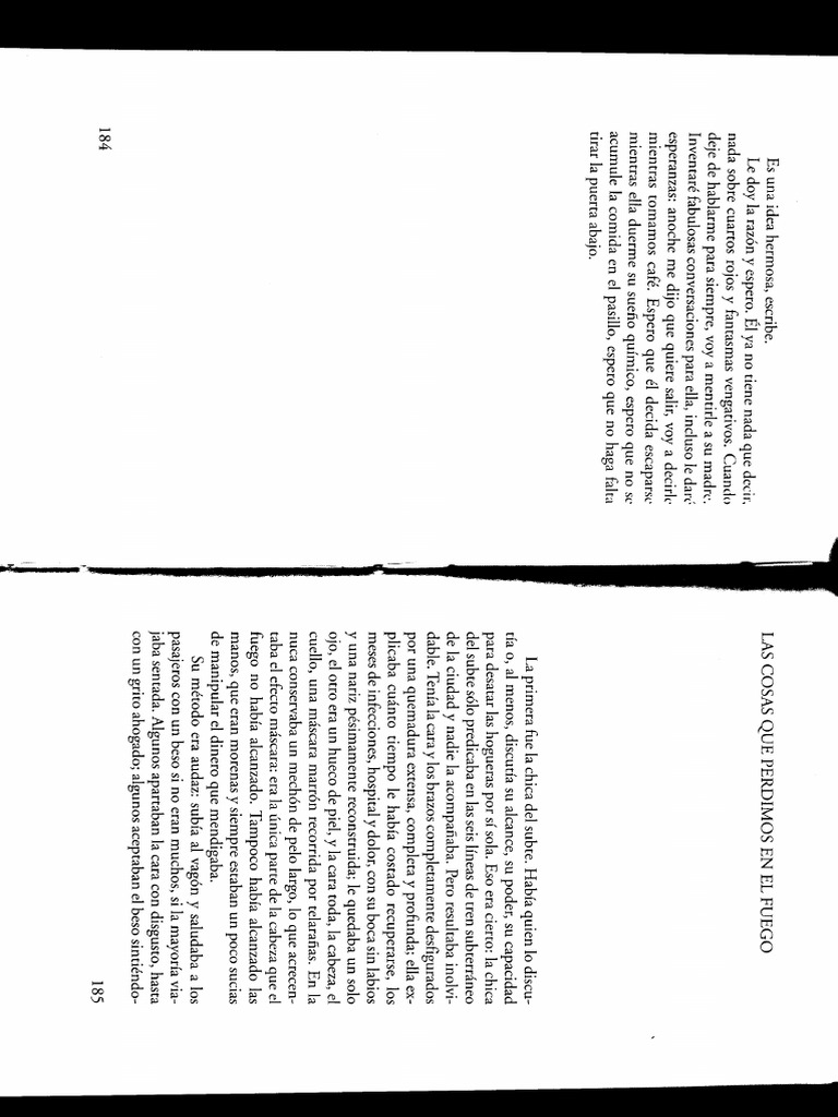 Mariana Enriquez Las Cosas Que Perdimos en El Fuego PDF