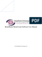 Brain Master BrainAvatar User Manual 